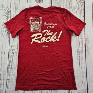 Greetings From the Rock Red Rock Casino Red Short Sleeve Cotton T-Shirt Men's M